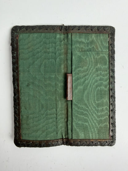 Embossed Leather Wallet