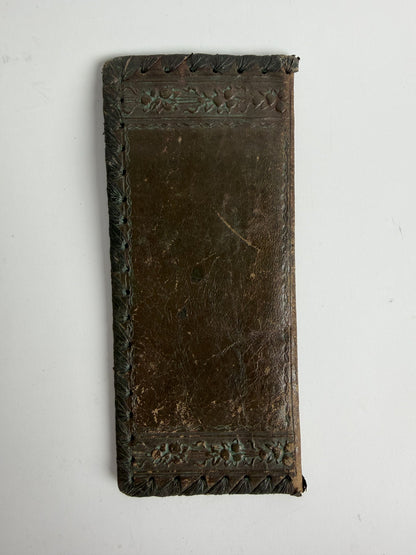 Embossed Leather Wallet