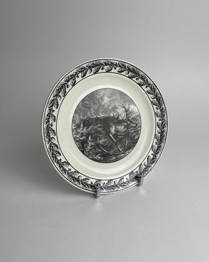 Transfer Decorated Plate
