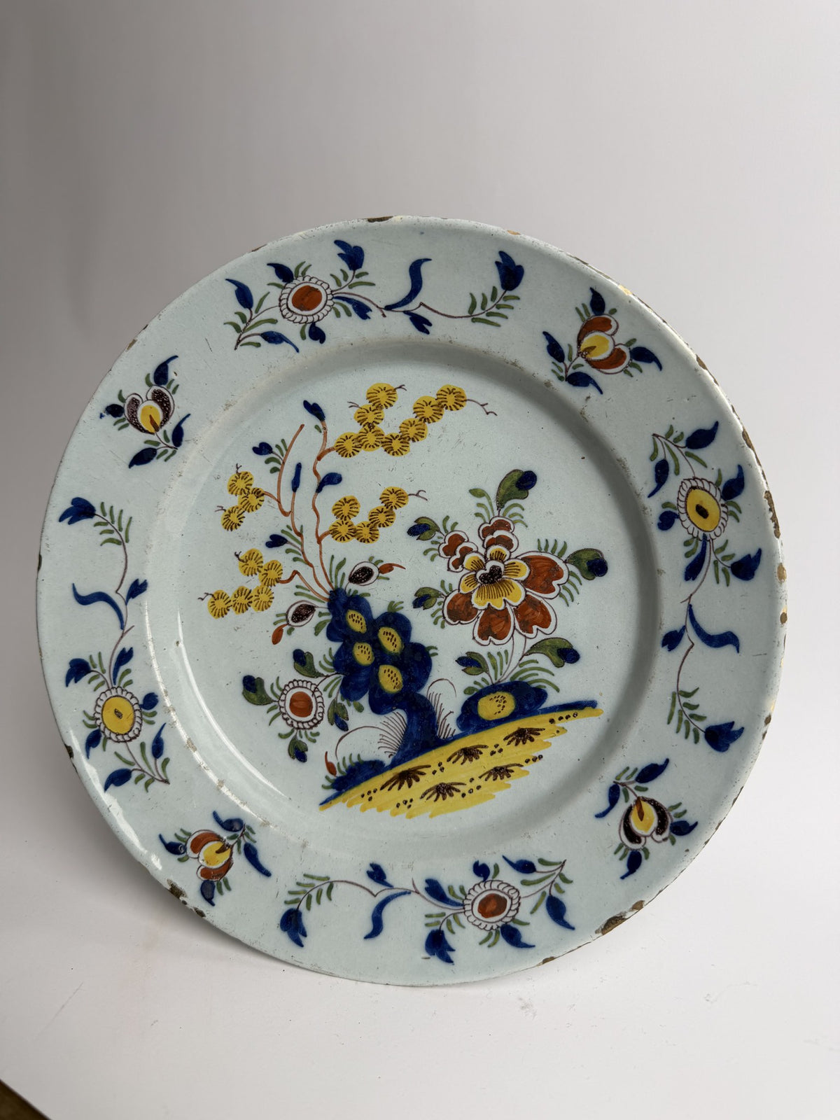 Polychrome Delft Plate