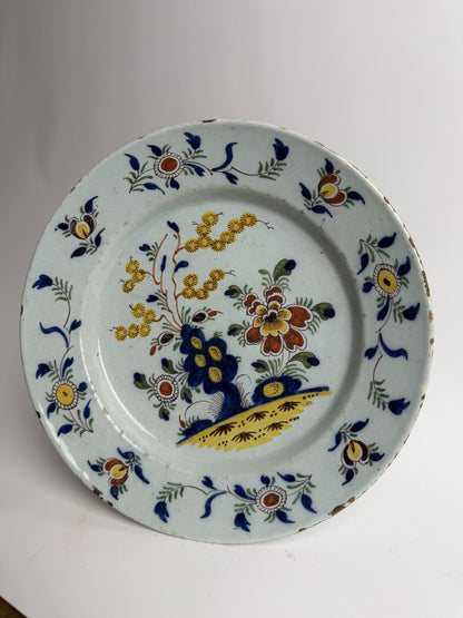 Polychrome Delft Plate
