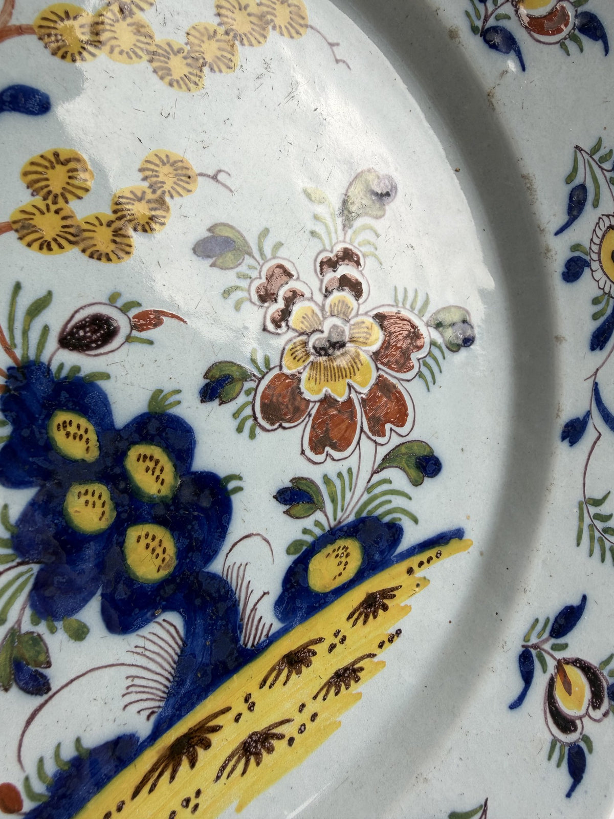 Polychrome Delft Plate