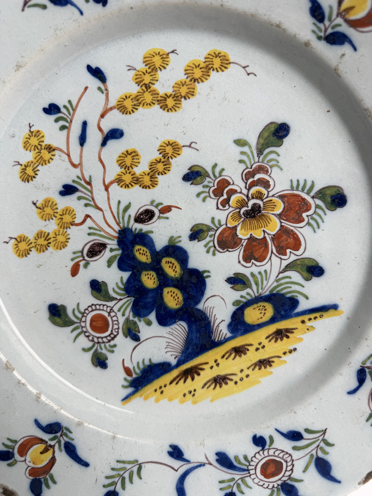 Polychrome Delft Plate
