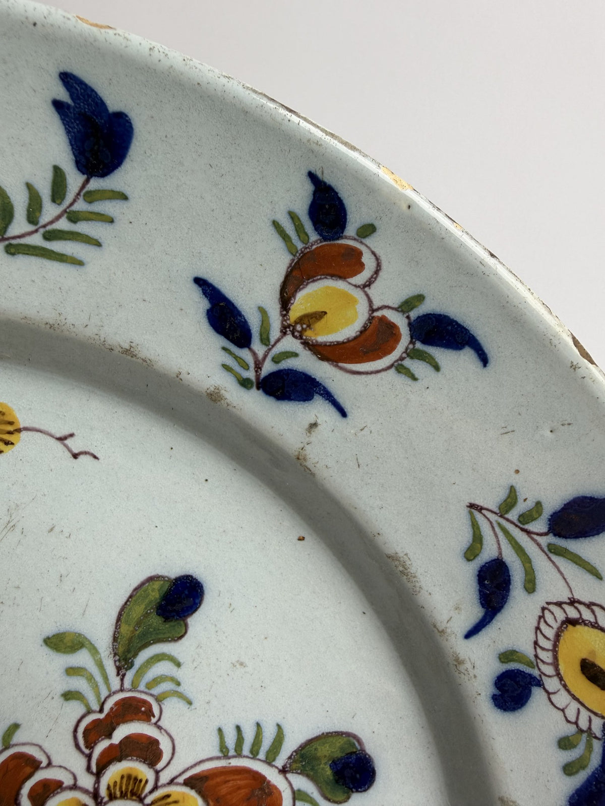 Polychrome Delft Plate