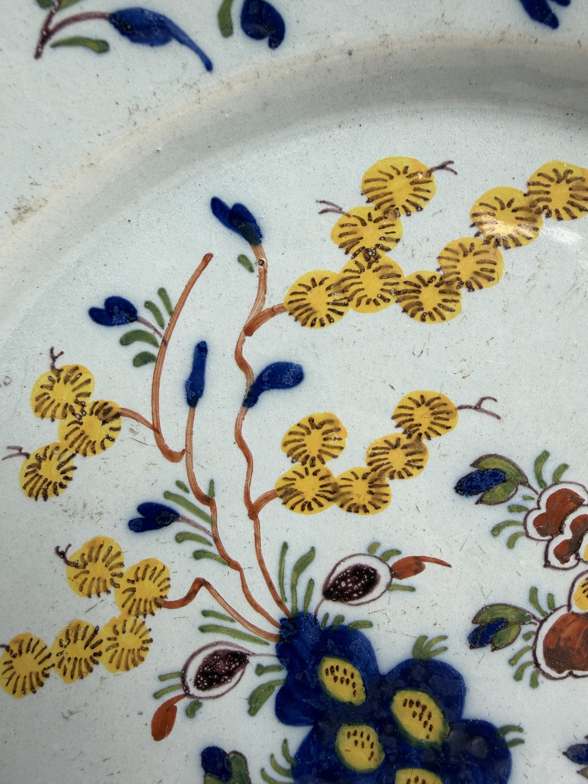 Polychrome Delft Plate