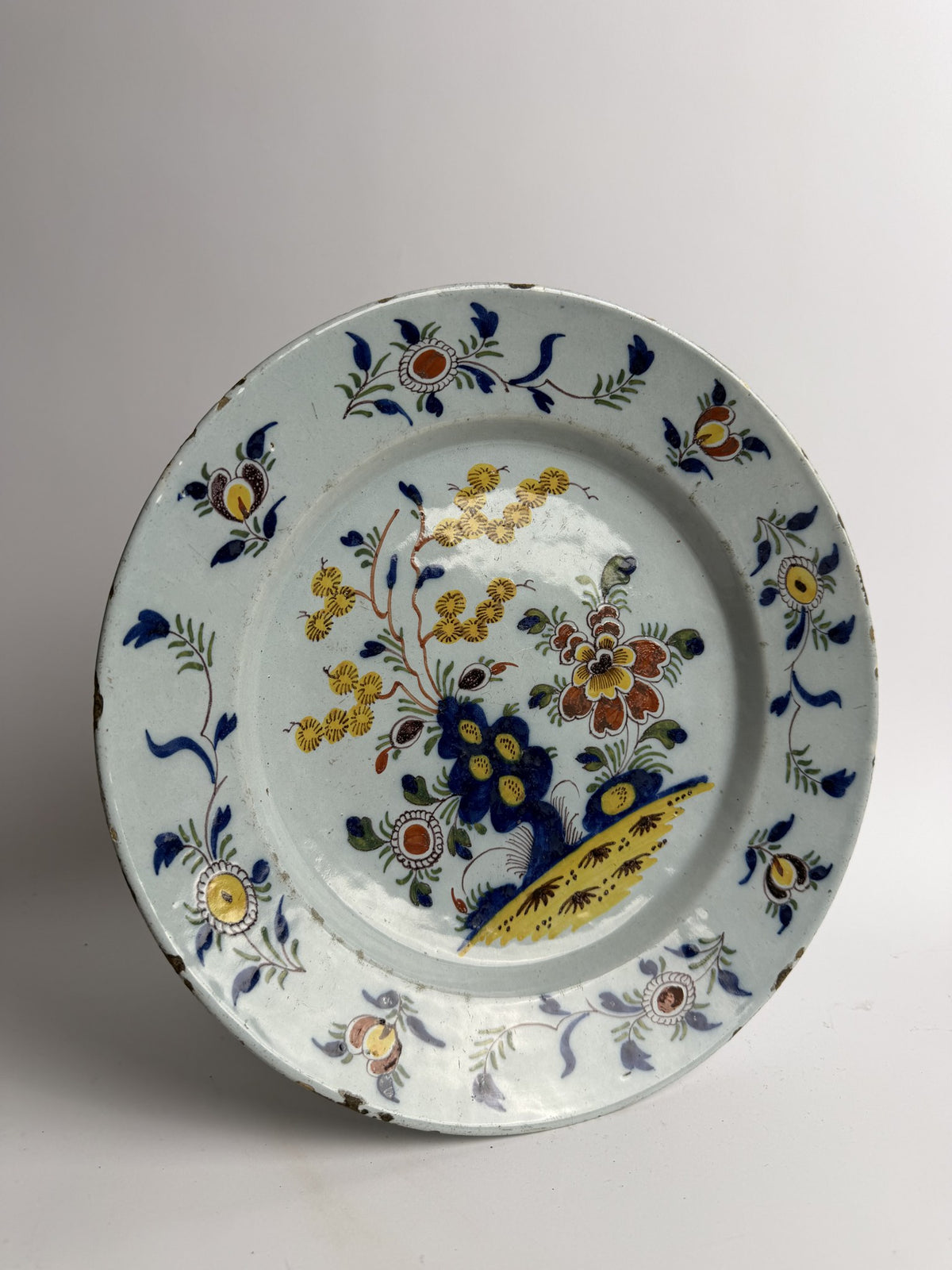 Polychrome Delft Plate