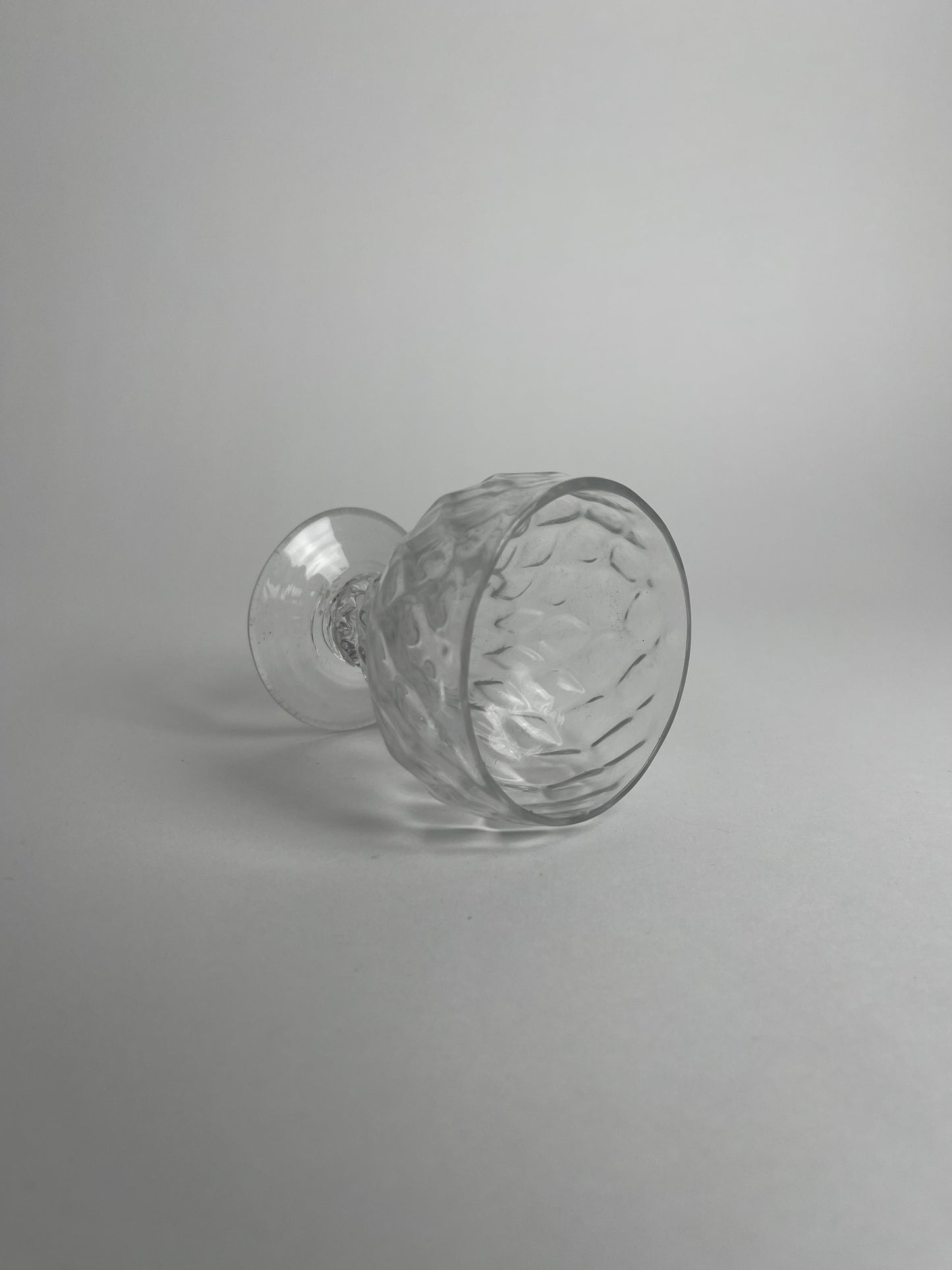 Footed Glass Salt