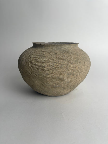 Textile Impressed Pot