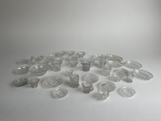 Lacy Toy Glass Lot