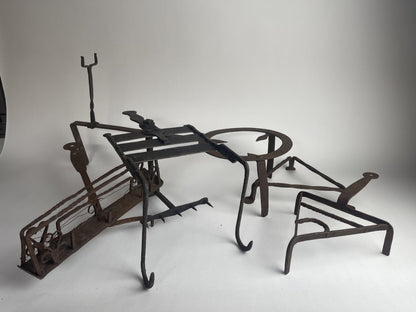 Wrought Iron Hearth Lot
