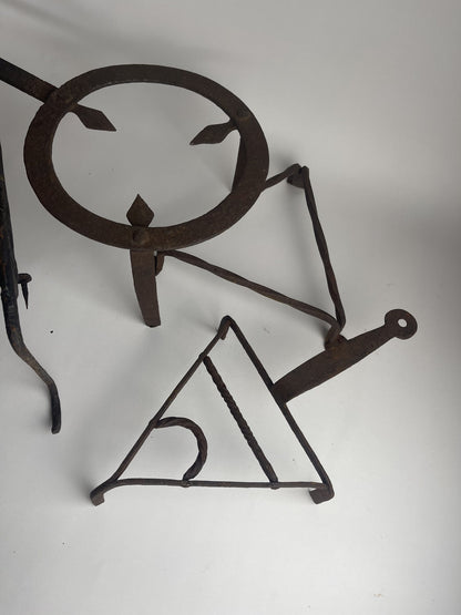 Wrought Iron Hearth Lot