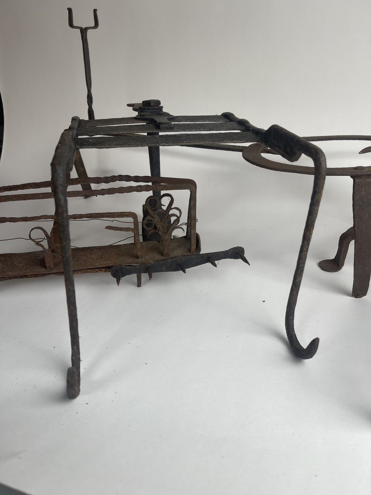 Wrought Iron Hearth Lot