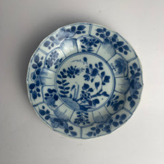 Blue & White Saucer
