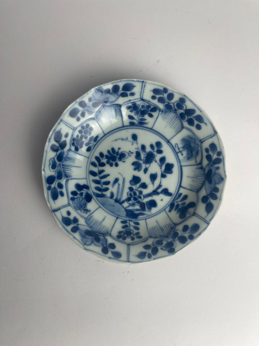 Blue & White Saucer
