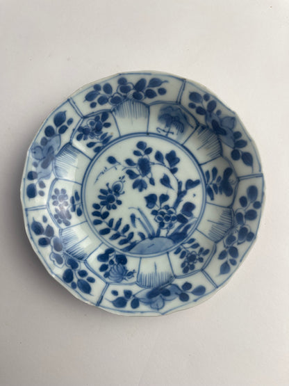 Blue & White Saucer