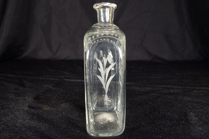 Etched Decanter