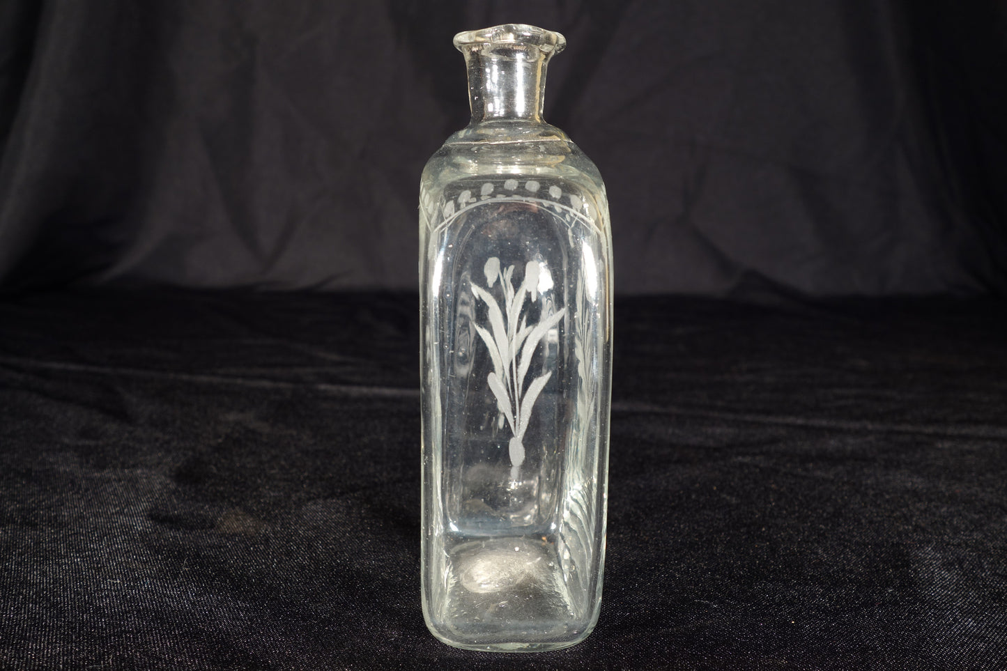 Etched Decanter