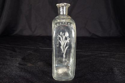 Etched Decanter