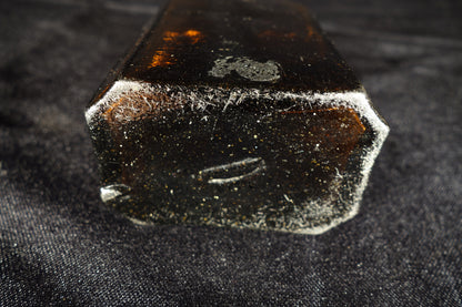 Olive Glass Bottle