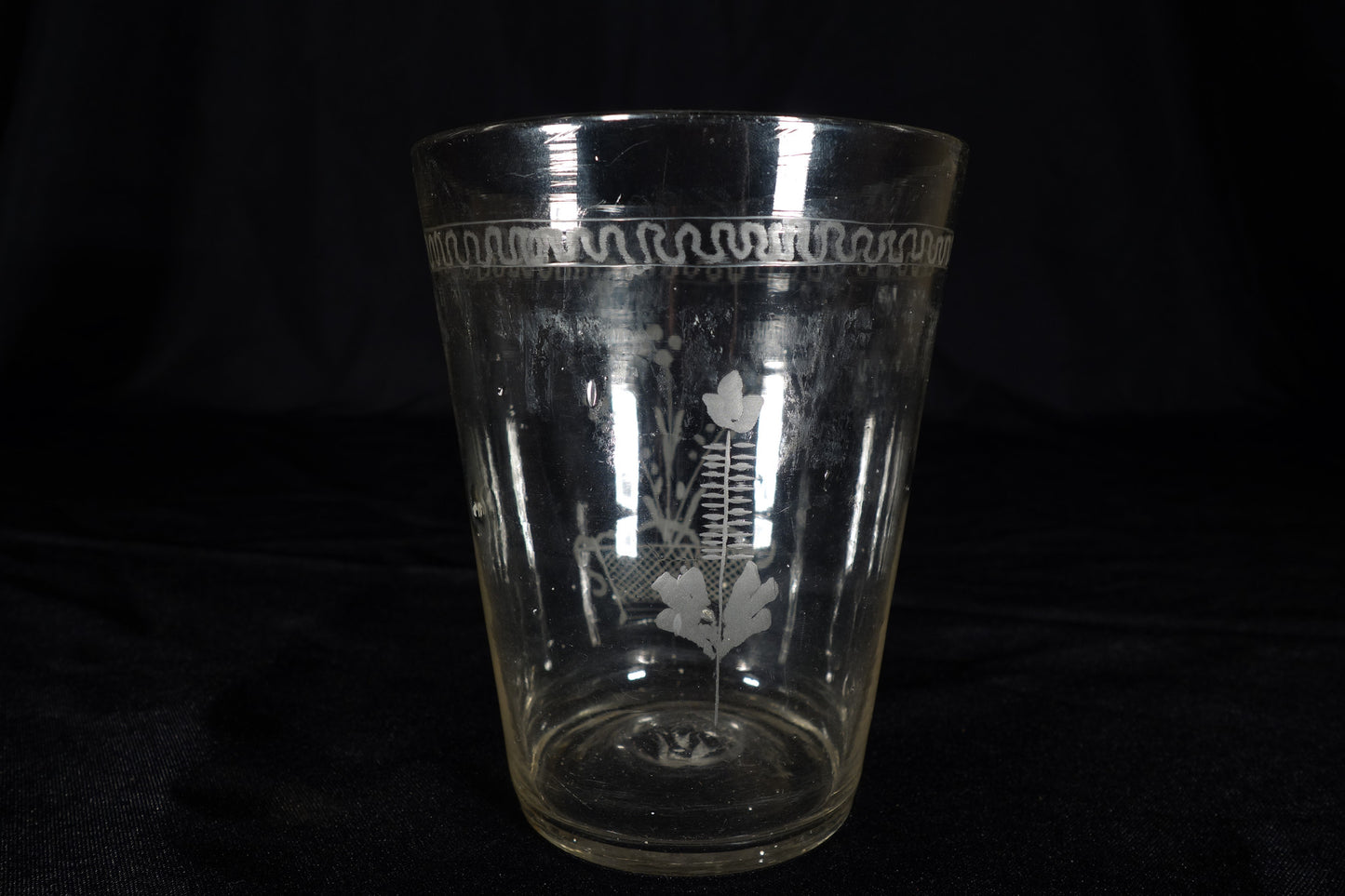 Etched Flip Glass