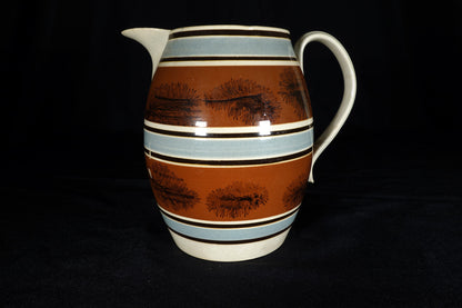 Mocha Ware Pitcher