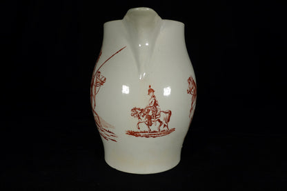 Creamware Liverpool Cossack Jug