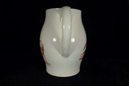 Creamware Liverpool Cossack Jug