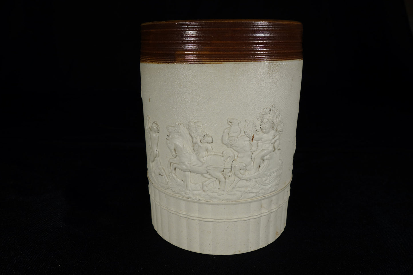 Stoneware Sprigged Tankard