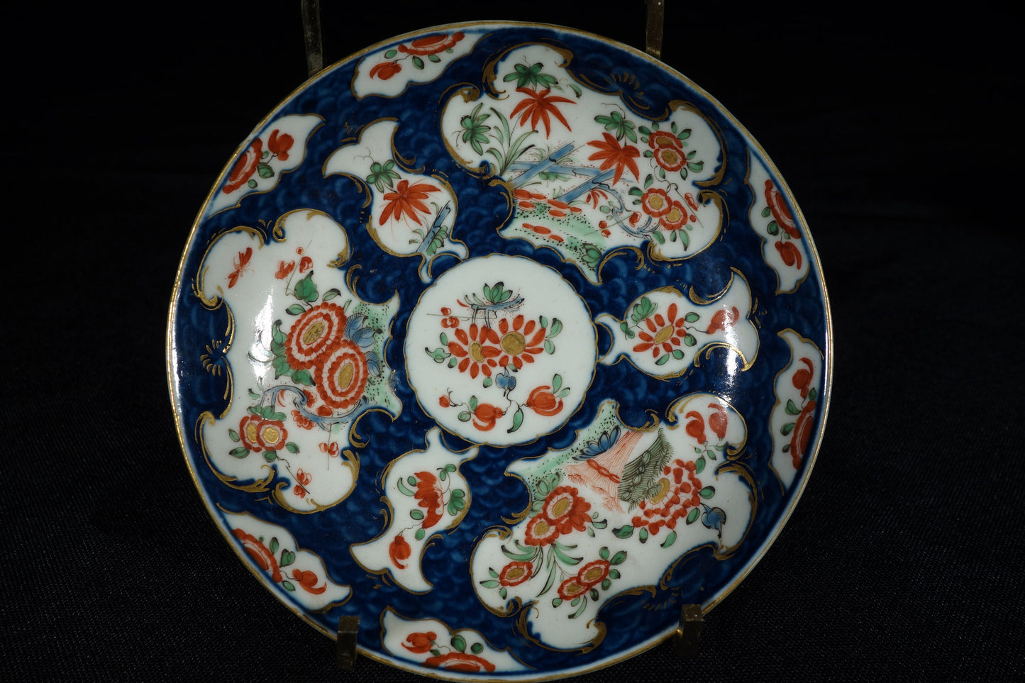 Worcester "Rich Kakiemon" cup and saucer