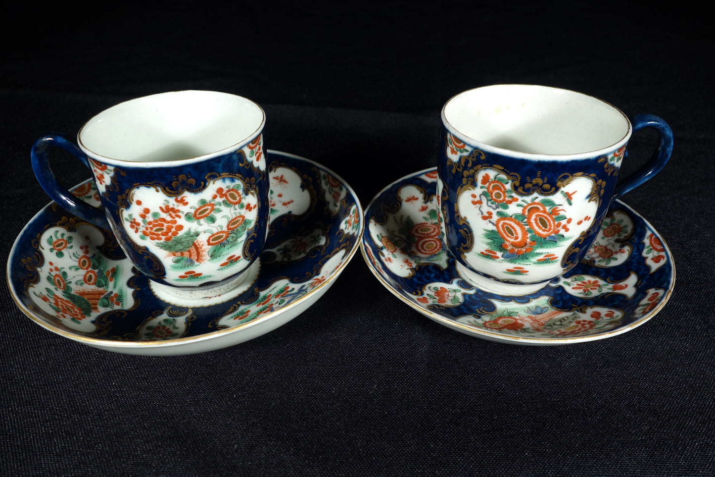 Worcester "Rich Kakiemon" cup and saucer