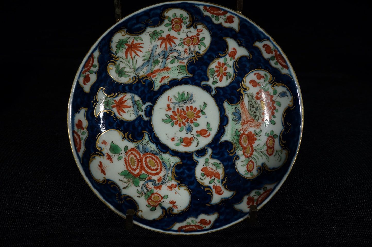 Worcester "Rich Kakiemon" cup and saucer