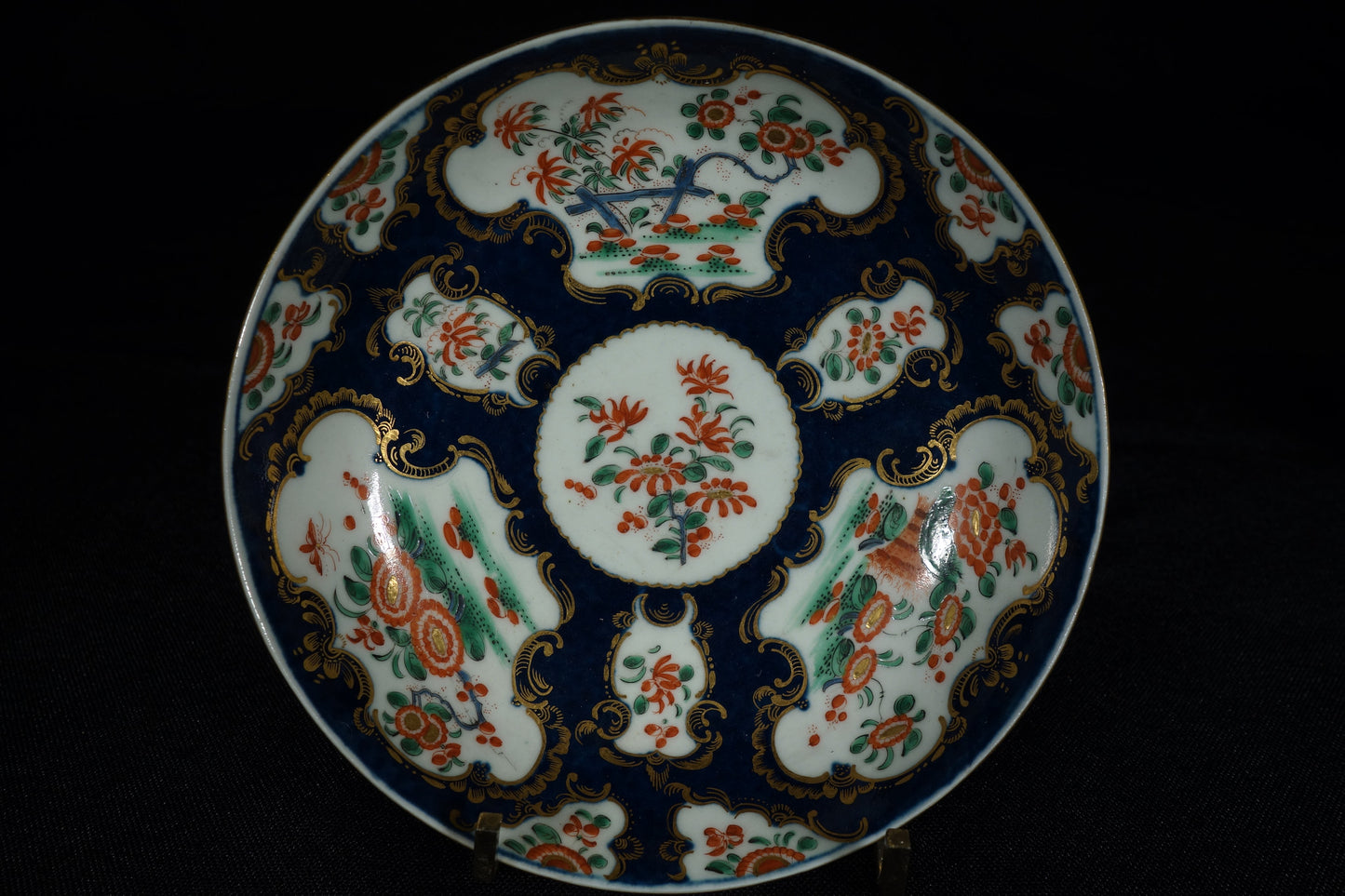 Worcester "Rich Kakiemon" cup and saucer
