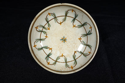 Miniature Prattware Saucers