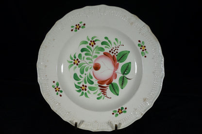 Four Rogers King's Rose Plates