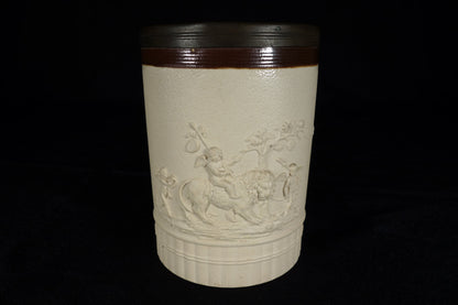 Stoneware Sprigged Tankard