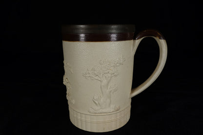Stoneware Sprigged Tankard