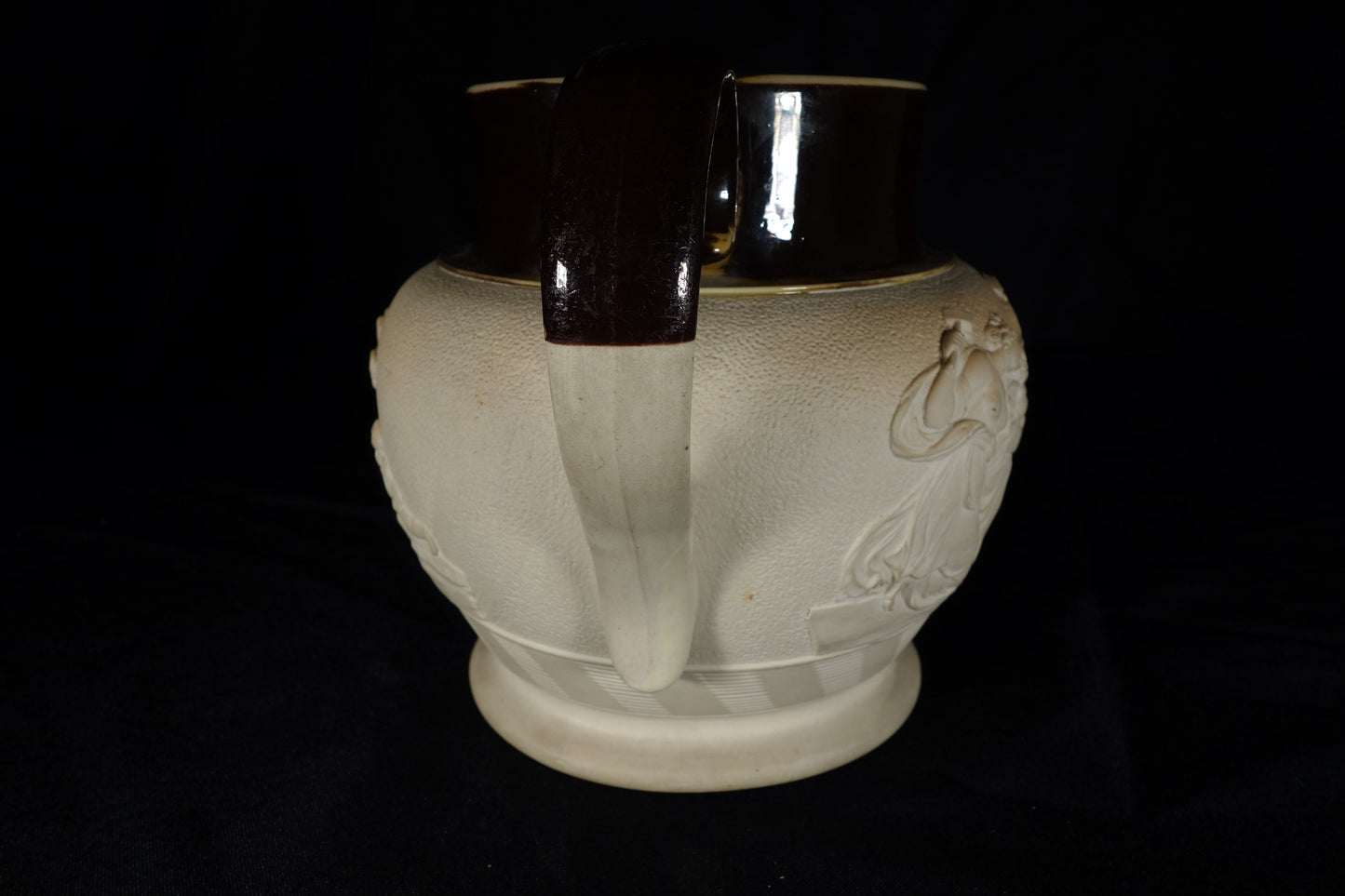Stoneware Sprigged Jug