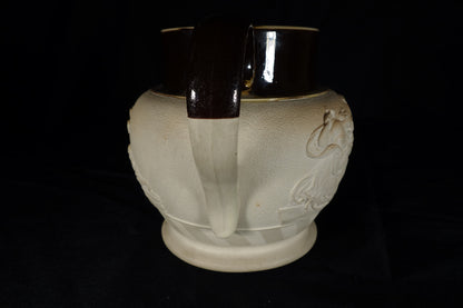 Stoneware Sprigged Jug