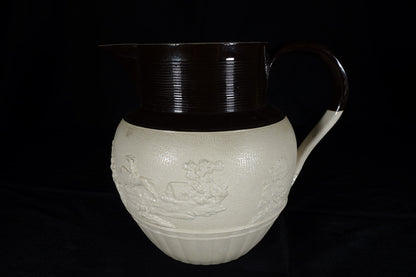 Stoneware Sprigged Jug