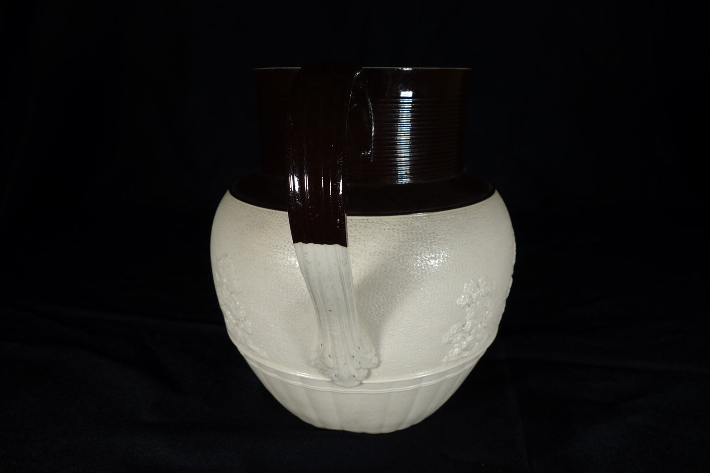 Stoneware Sprigged Jug