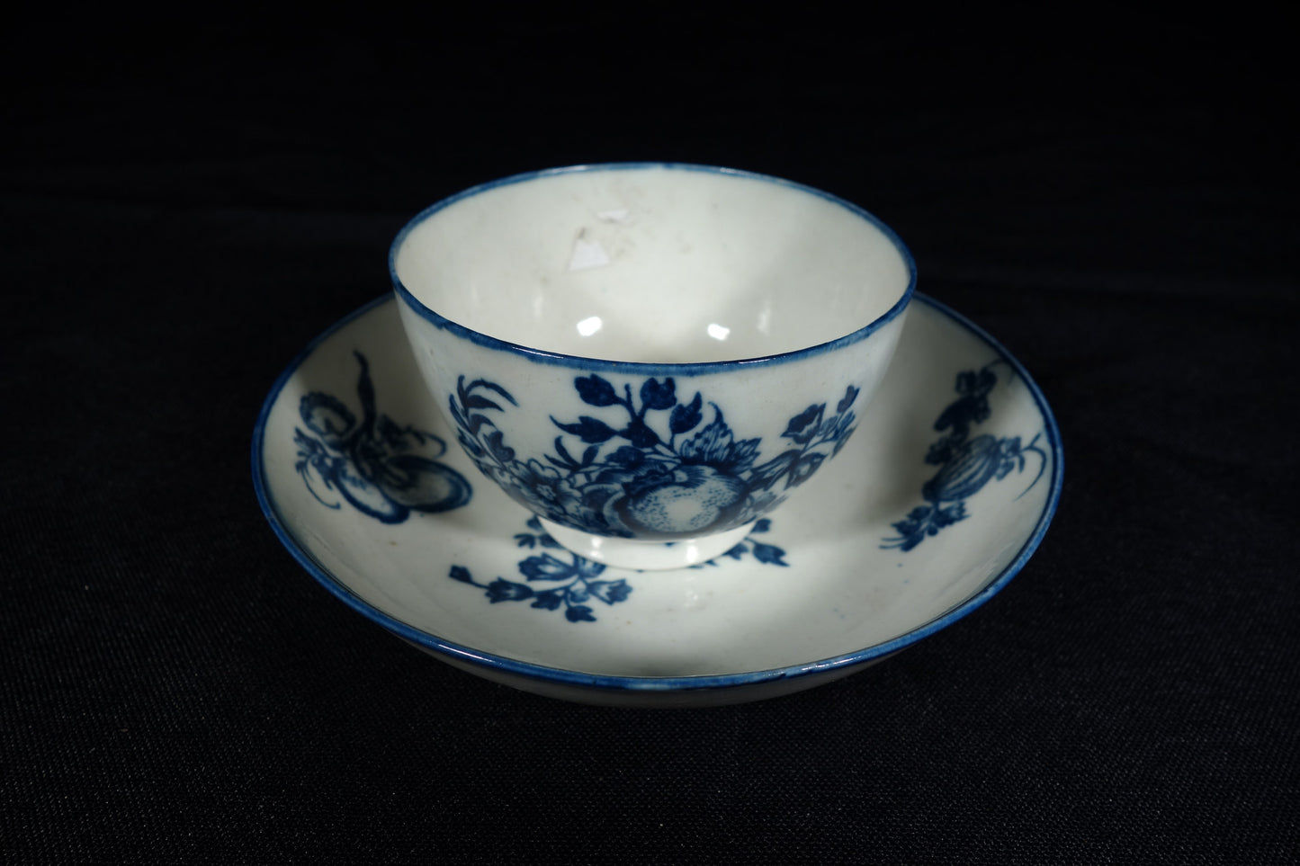 Caughley Cup and Saucer