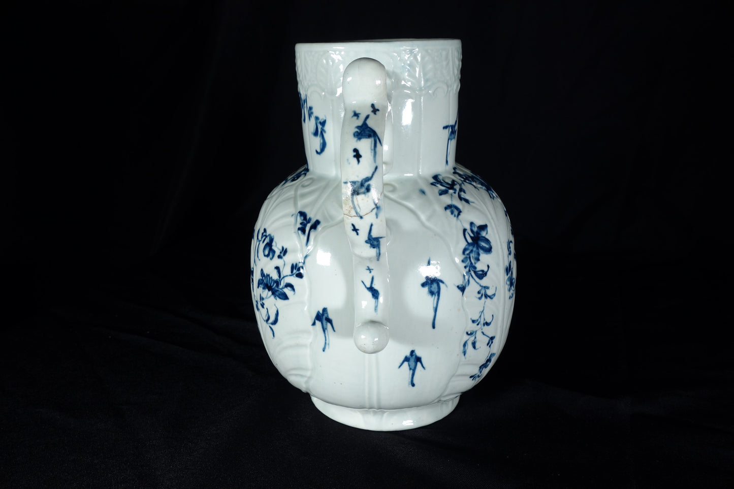 Worcester Cabbage Leaf Floral Jug