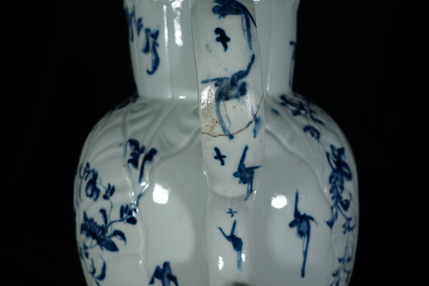 Worcester Cabbage Leaf Floral Jug