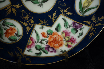 Worcester Plate  in the manner of James Giles