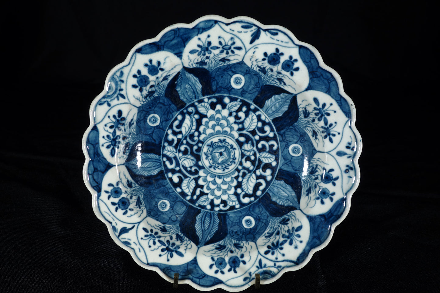Worcester "K'ang Hsi Lotus" plate