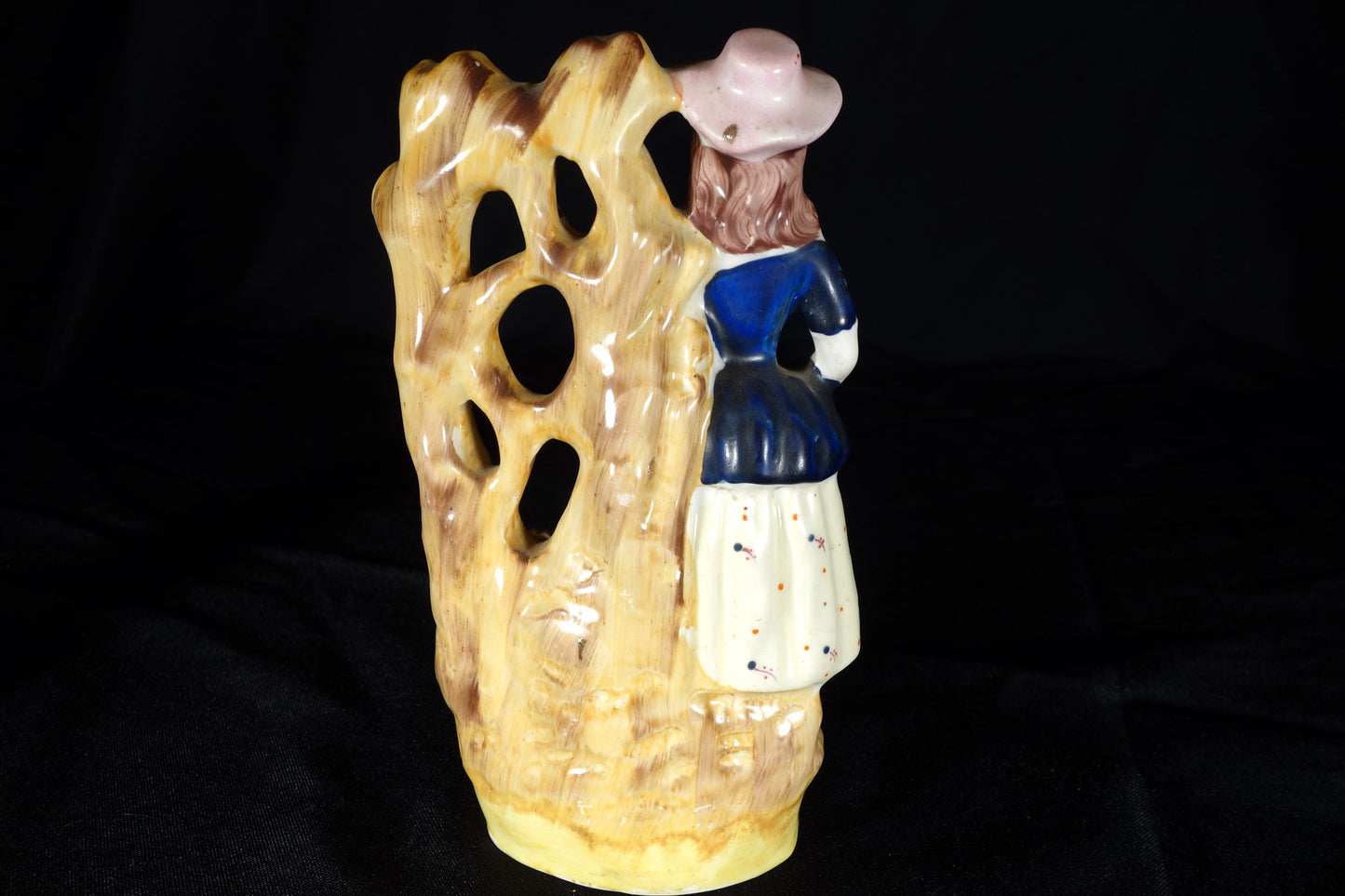 Staffordshire Grape Picker Figures