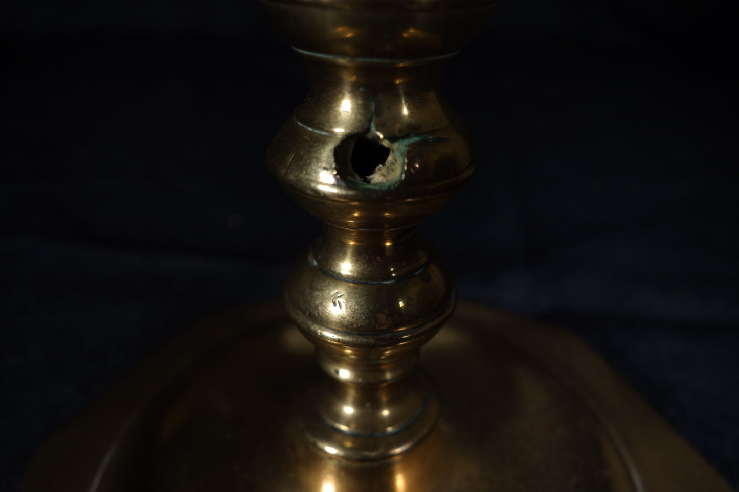Spanish Brass Candlestick