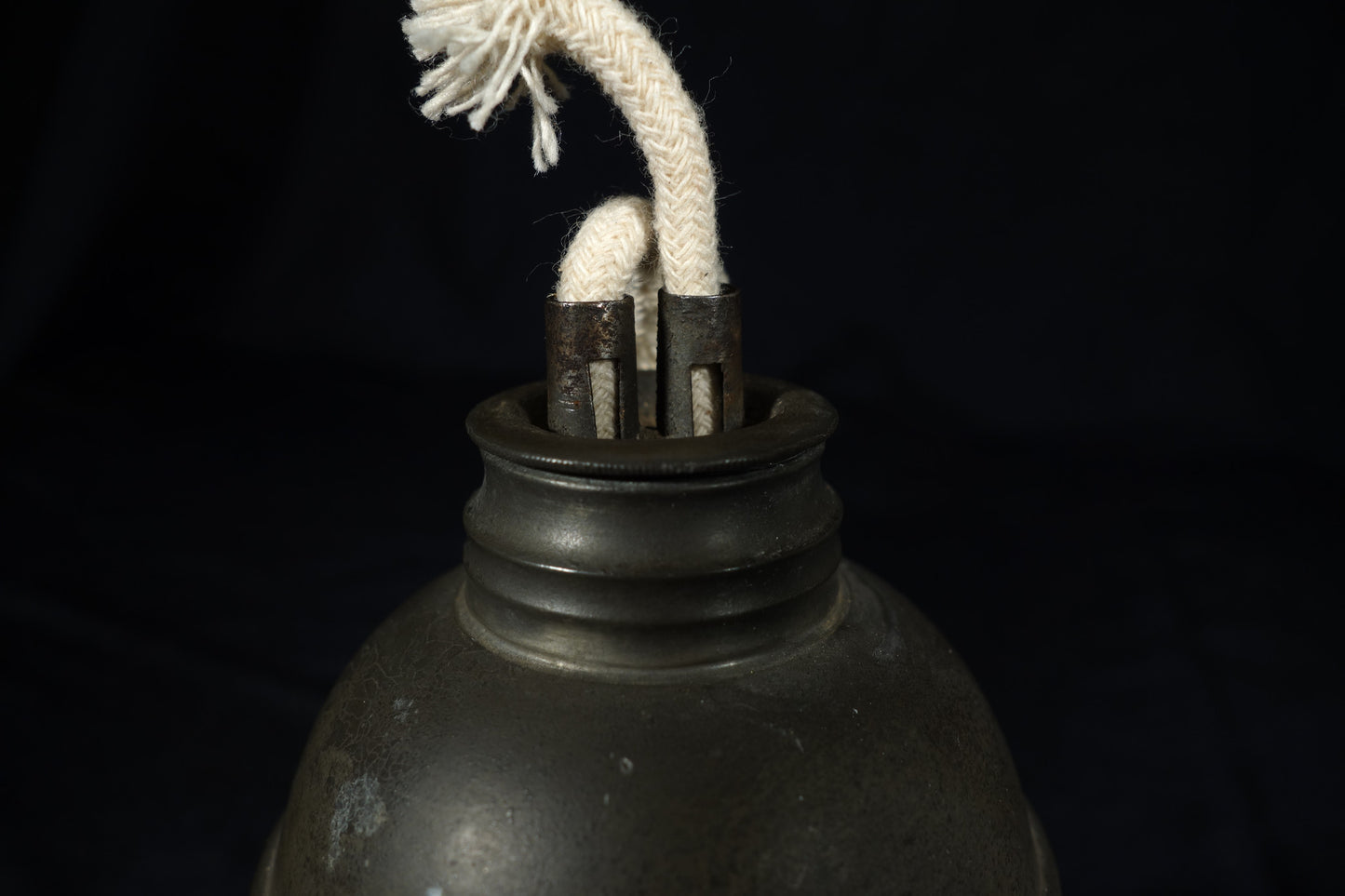 Pewter Chamber Lamp