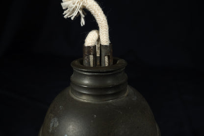 Pewter Chamber Lamp
