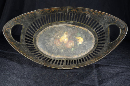 Reticulated Toleware Tray